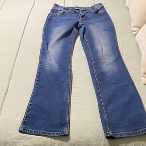 Wrangler Women's Flare Jeans in Blue